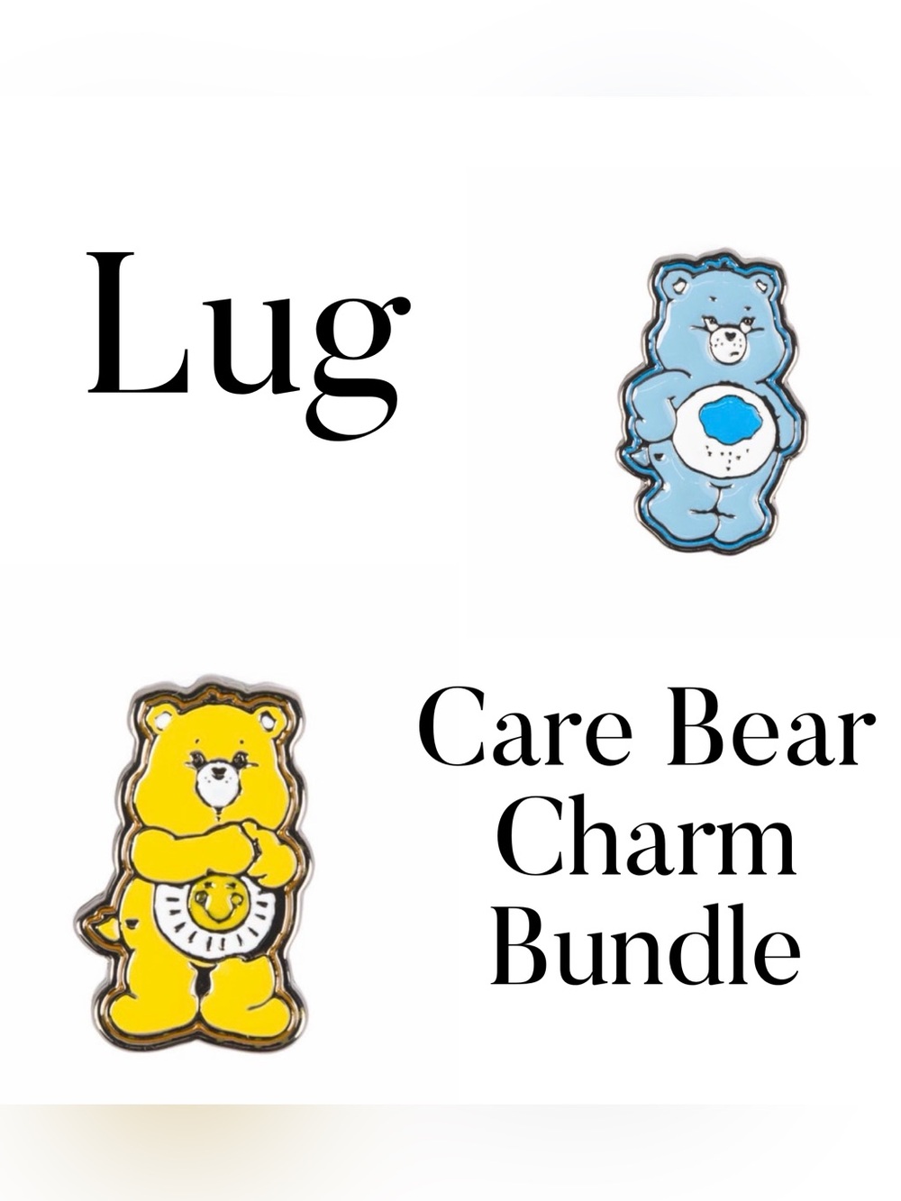 🩵 💛Lug X Care Bears Charm Bundle 💛🩵